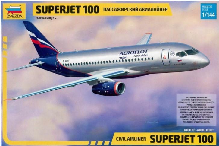 1:144		Zvezda	Superjet 100	elkezdetlen	dobozos	4600			