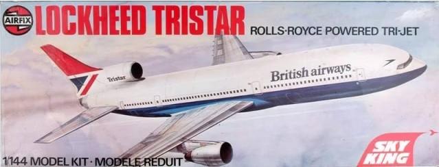 1:144		Airfix	Tristar	elkezdetlen (nagyon sok oldalablakos, 1db hiányzik)	dobozos	15000			