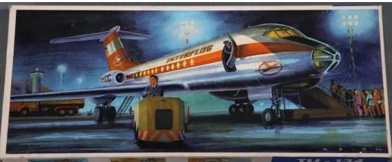 1:100		VEB Plasticart	TU-134	elkezdetlen	dobozos	16000			