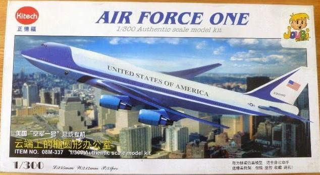 1:300		Kitech	Air Force One	elkezdetlen	dobozos	5000			