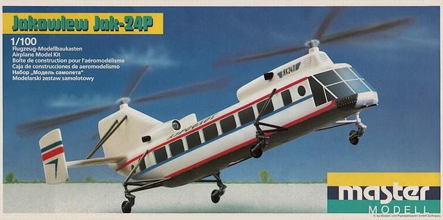 1:100		Master Modell	JAK-24 P	elkezdetlen	dobozos	7000			