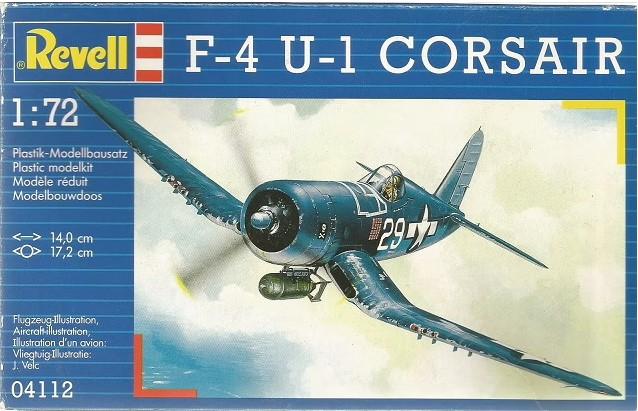 1:72		Revell	F4U	elkezdetlen	dobozos	2700			