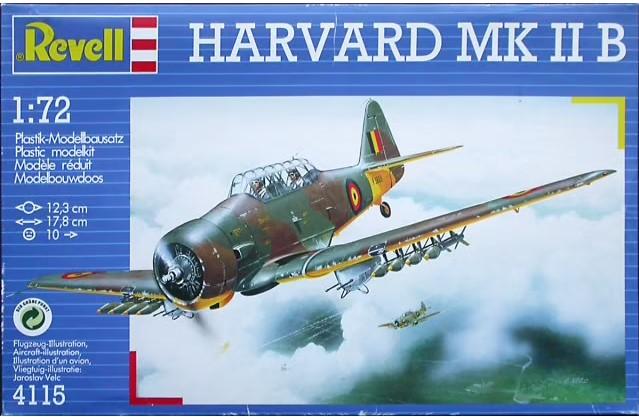 1:72		Revell	Harvard Mk. II. B	elkezdetlen	dobozos	2900			