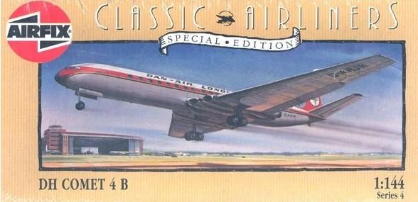 1:144		Airfix	Comet 4	elkezdetlen, utaslépcső is jár hozzá	dobozos	5200			