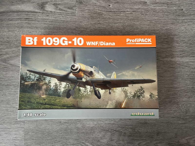 Eduard 1/48 Messerschmitt Bf-109G-10 WNF/Diana Profipack 9000 Ft
