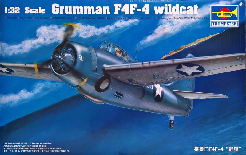 Trumpeter 02223 F4F-4 Wildcat  9,000.- Ft