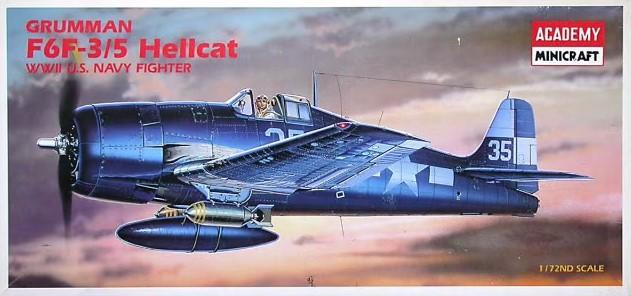 1:72		Academy	F6F Hellcat	elkezdetlen	dobozos	2800			