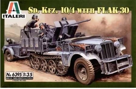 1:35		Italeri	Kfz 10/4 & Flak 30	elkezdetlen	dobozos	8800