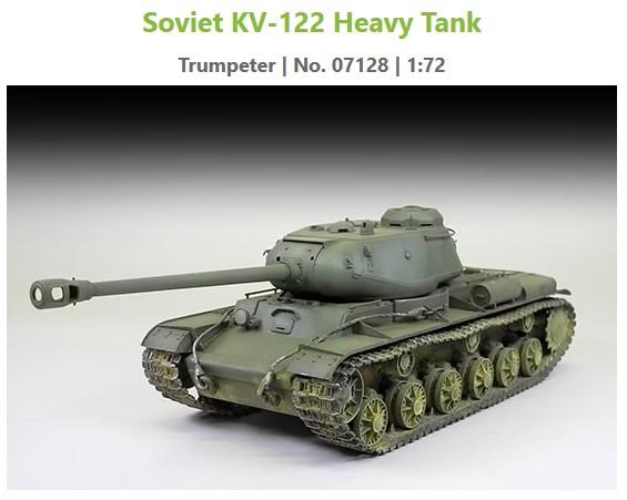 1:72		Trumpeter	KV-122	bontatlan	dobozos	3800