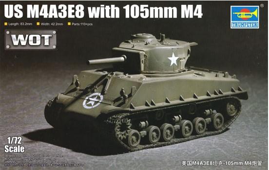 1:72		Trumpeter	M4 A3E8	bontatlan	dobozos	3800