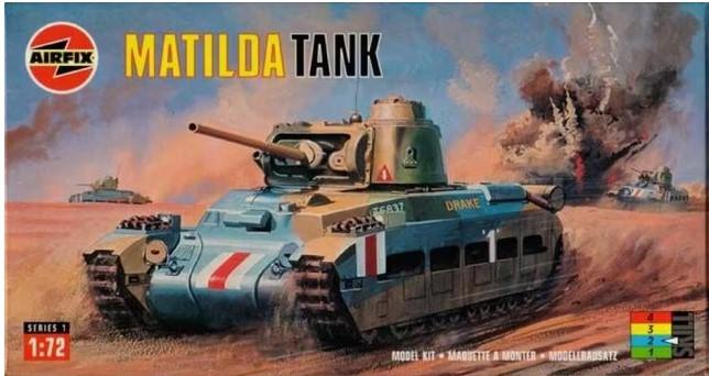 1:72		Airfix	Matilda	elkezdetlen	dobozos	3800