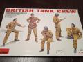 Miniart british tank crew