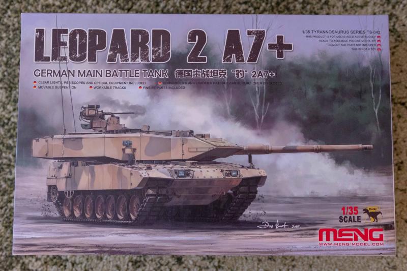 Meng Model - TS-042 Leopard 2 A7+ German main battle tank - 25000 HUF