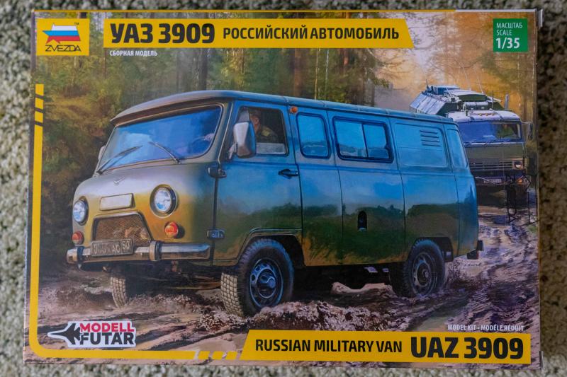 Zvezda 3644 UAZ 3909 Russian Military Van - 8200 HUF