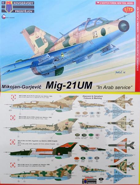 KPM 0202 MiG-21UM In Arab Service