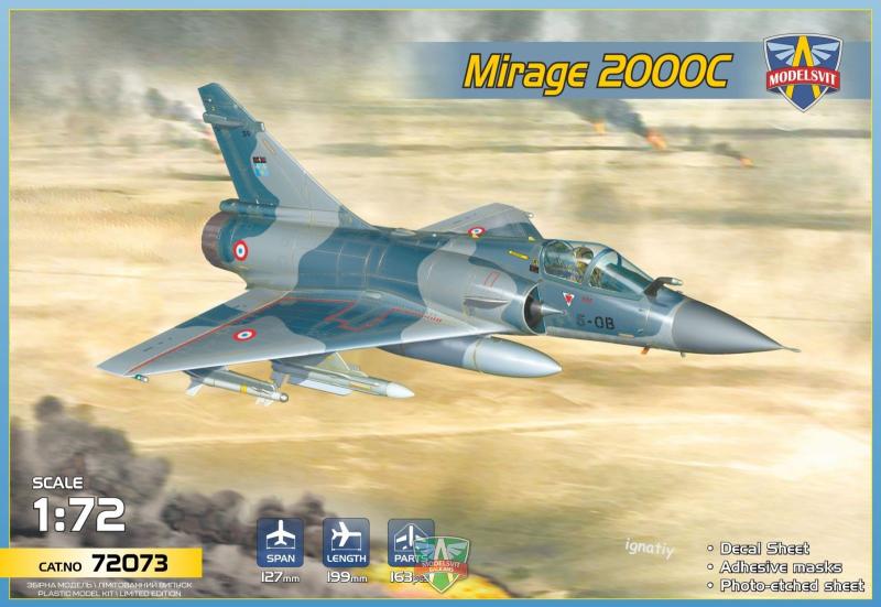 Modelsvit 1-72 Mirage 2000C 11000Ft