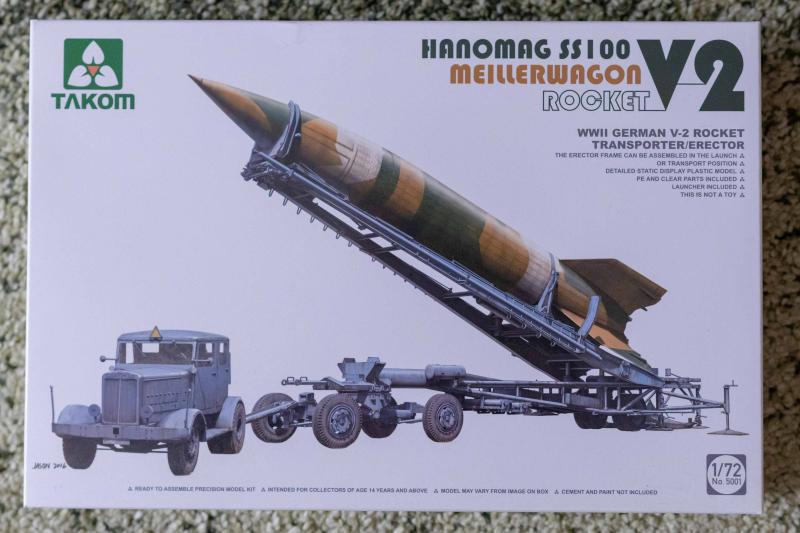 Takom No.5001 Hanomag SS100 Meillerwagon/V2 Rocket - 13500 HUF