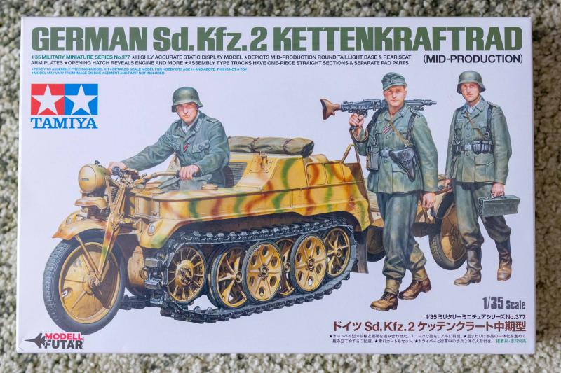 Tamiya 35377 German Sd.Kfz.2 Kettenkrafttrad - 7990 HUF