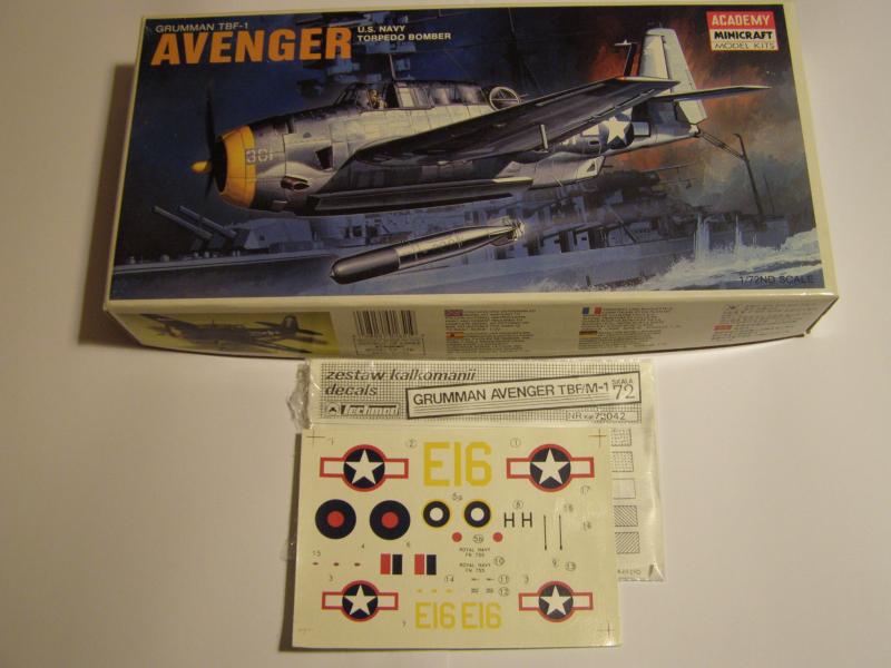 Avenger TBF-1 Academy 1651 - 2400 Ft