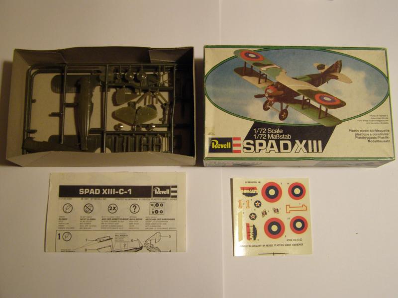 SPAD XIII Revell  1200 Ft