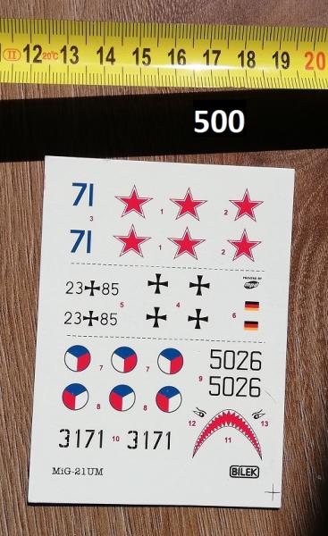 MIG-21UM DECAL