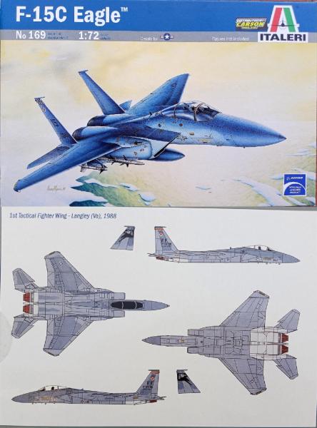 Italeri No.169  F-15C Eagle