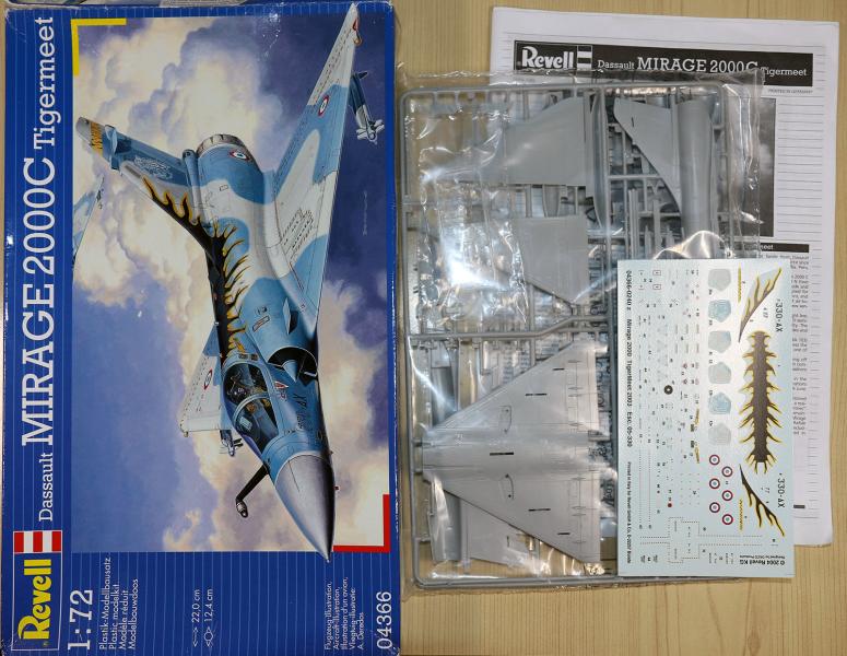 Mirage 2000C Tiger Meet Revell 1-72