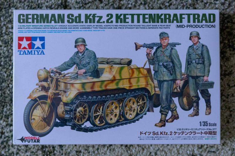 Tamiya 35377 German Sd.Kfz.2 Kettenkrafttrad - 7990 HUF