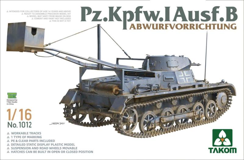 Takom 1012 Pz.Kpfw. I Ausf.B Abwurfvorrichtung  12,000.- Ft 