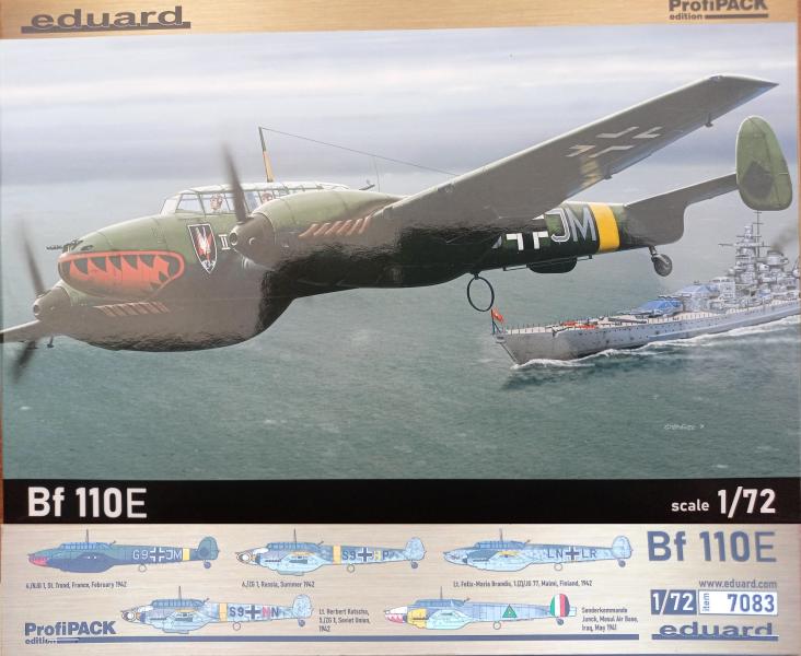 Eduard 7083 ME Bf-110E Profipack