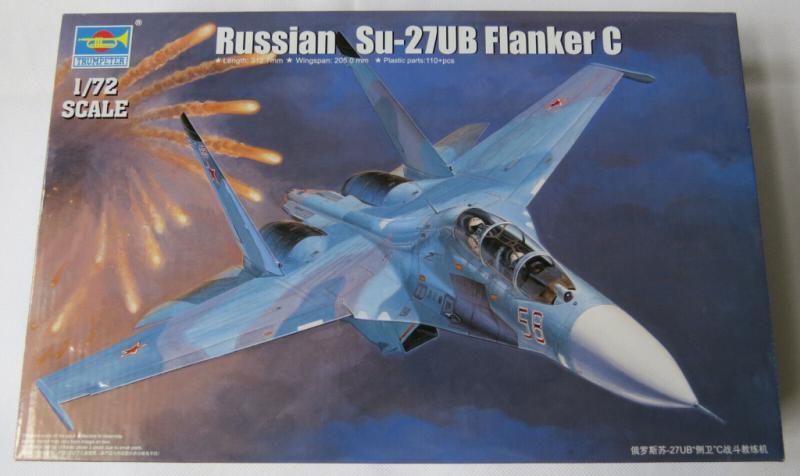 Trumpeter 01645 Su-27UB Box