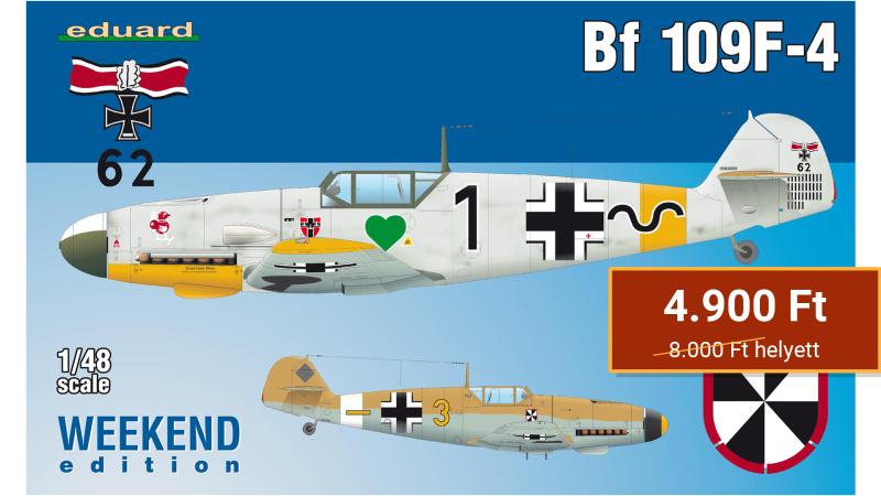 Bf-109F-4_1-48_Eduard_Weekend