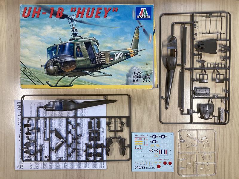 2023-07-30 UH-1B Huey Italeri 1-72