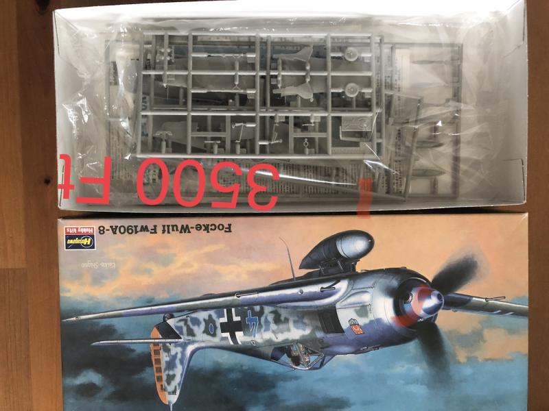 1/72 hasegawa Fw-190 hiánytalan