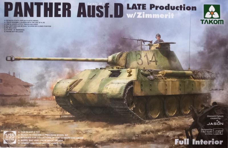 Panther D late +Zimmerit +beltér 15000 Ft