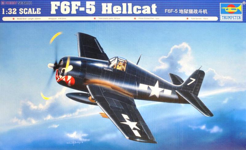 Trumpeter 02257 F6F-5 Hellcat  10,000.- Ft 