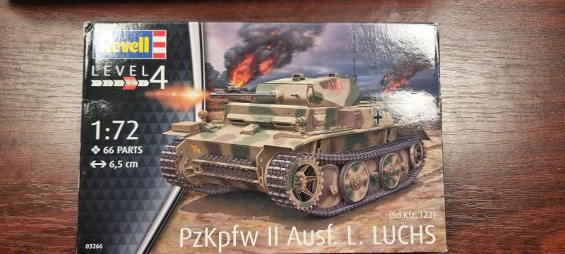 03266 1_72 Pz.Kpfw.II Ausf. L Luchs (Sd.Kfz. 123)

03266 1_72 Pz.Kpfw.II Ausf. L Luchs (Sd.Kfz. 123)