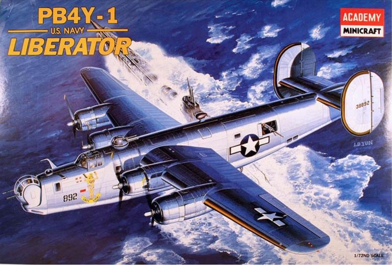Academy PB4Y-1 US NAVY Liberator 1-72
