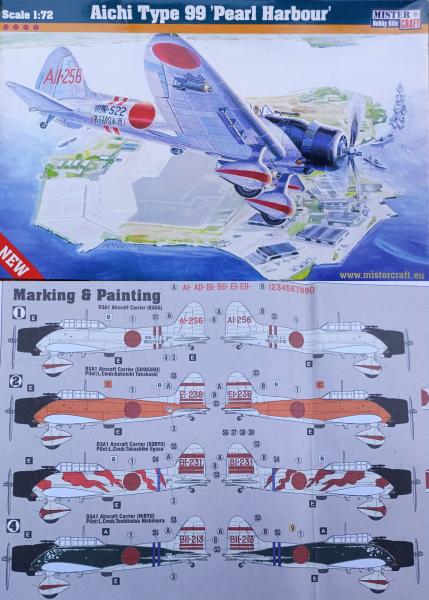 MisterCraft D-05 - Aichi Val D3A1 Type 99