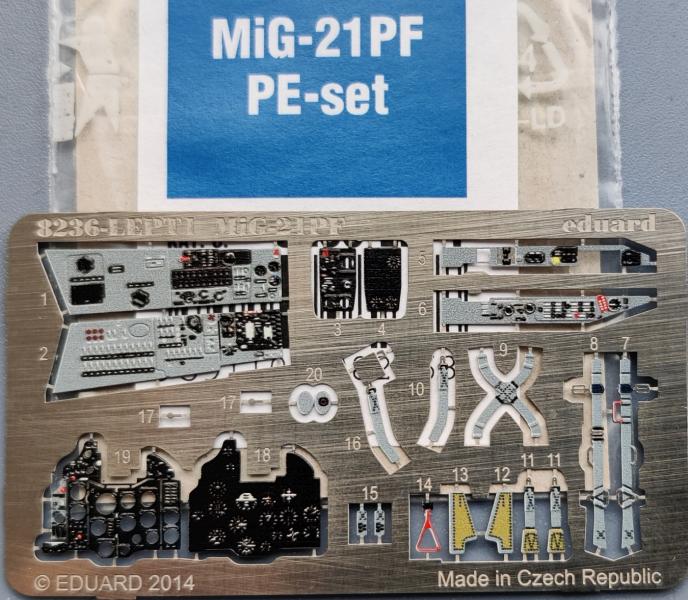 MiG-21PF_1-48_Eduard PE-set_3500Ft