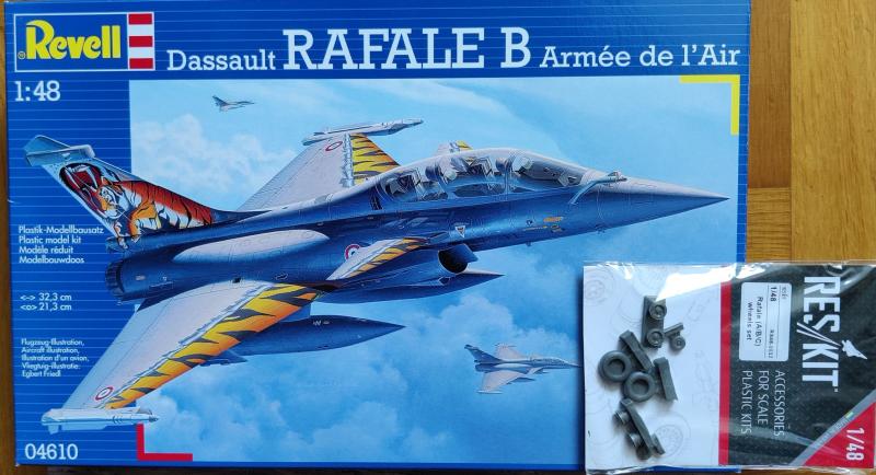 Rafale B_Revell+ResKit kerék+Poszter_1-48_20000Ft