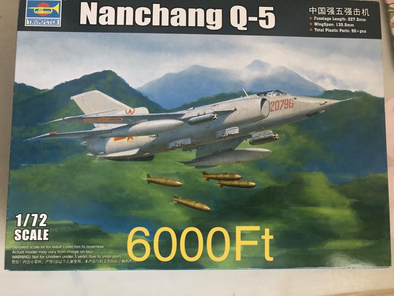 1/72 Trumpeter A-5/Q-5 Fantan 