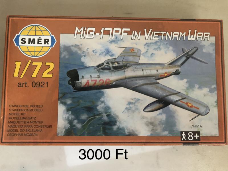 1/72 Smer Mig-17PF Hiánytalan