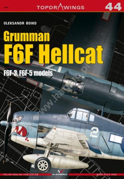 Kagero 44 Grumman F6F Hellcat F6F-3, F6F-5 models 5,000.- Ft