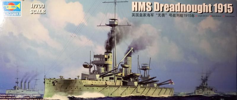 HMS Dreadnought 1915 7000 Ft