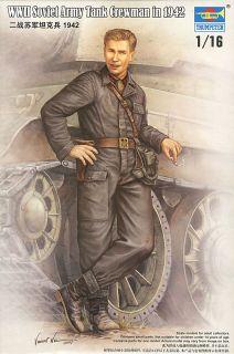 Trumpeter 00701 WWII Soviet Tank Crew Man Vol.1  2,000.- Ft 