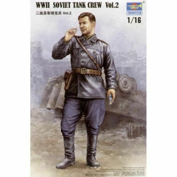 Trumpeter 00702 WWII Soviet Tank Crew Vol.2  2,000.- Ft