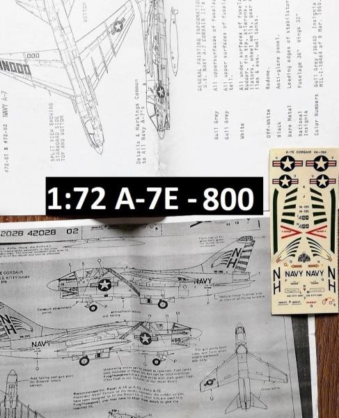 72 - A-7E DECAL