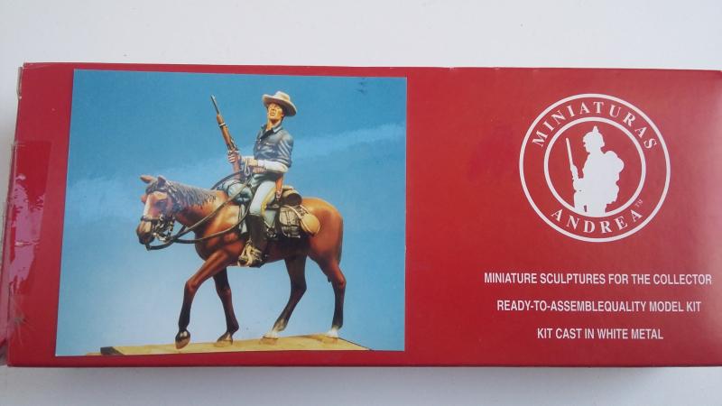 Andrea Miniatures S4-S3 US Kavallerist Cavalryman  16000ft