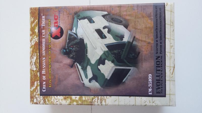 Evolution Miniatures 35109 Crew of Russian armored car Tiger 9500ft